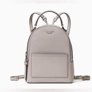 Kate Spade Taupe Cameron Mini Convertible Backpack